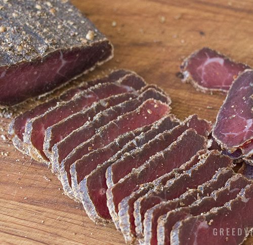 South African Biltong Recipe (Dried Spiced Meat) - International Cuisine